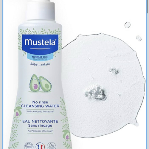 Mustela No-Rinse Micellar Cleansing Water for Babies - Made with Natural Avocado Perseose & Aloe Vera - Safely Cleans Baby's Face, Hands & Diaper Area - 1 or 2-Pack - Various Sizes