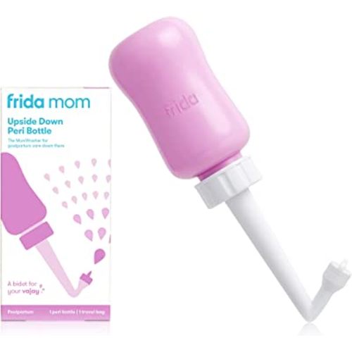 Frida Mom Upside Down Peri Bottle for Postpartum Care The Original Fridababy MomWasher for Perineal Recovery and Cleansing After Birth