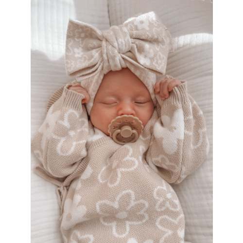 Romy Knit Headband - Almond