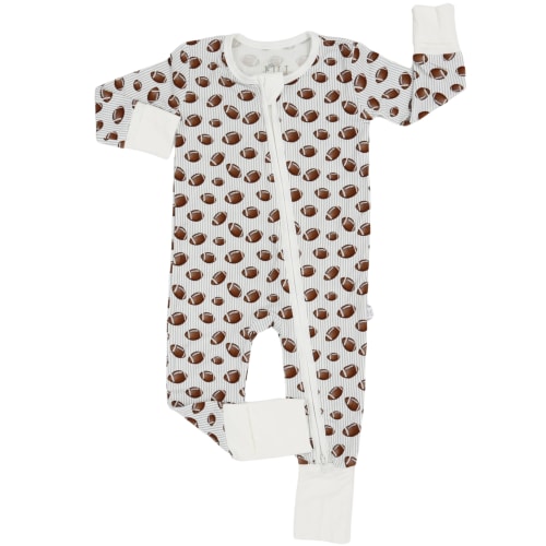 Boys Football Zipper Romper – Hamner Hill