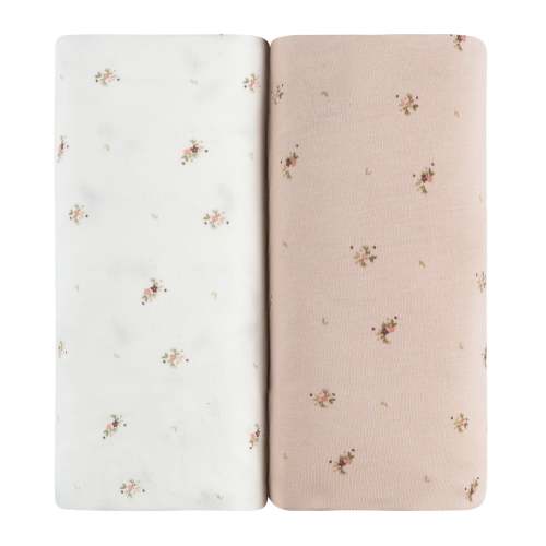 Aurora Classics Cotton Crib Sheet - 2 Pack