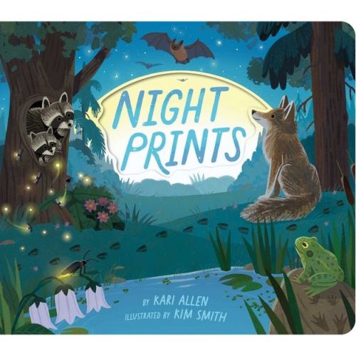 Night Prints - by Kari Allen (Board Book)