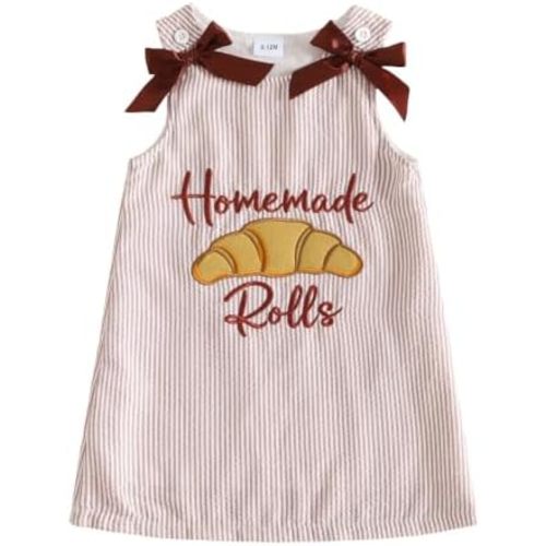 Toddler Girl Halloween Dress Embroidery Sleeveless Tank Dresses