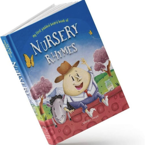 Nursery Rhymes Board Book (My First Book Series): Illustrated Classic Nursery Rhymes