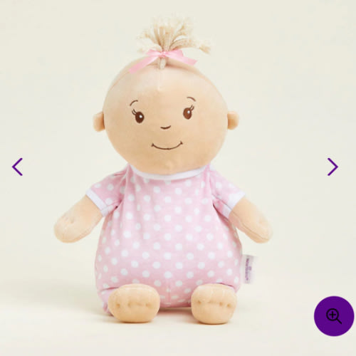 Baby Girl Warmies | Microwavable Baby Girl Warmies Stuffed Animal | Warmies USA
