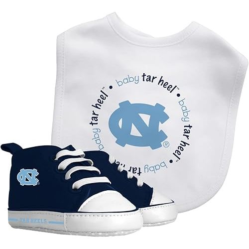 Baby Fanatic NCAA Unisex-Baby 2-Piece Gift Set - Bib & Pre-Walkers
