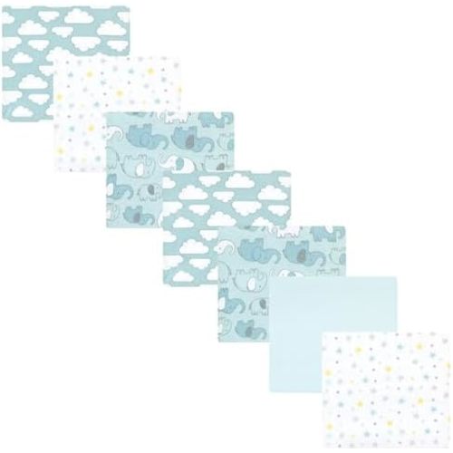 Luvable Friends Little Treasure Flannel Receiving Blankets 7pk