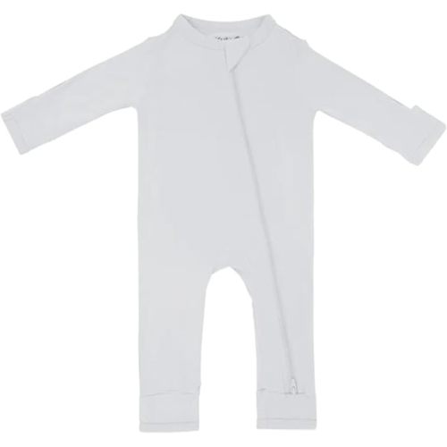 KYTE BABY Unisex Rayon Made From Bamboo Zippered Rompers 0-24 Months