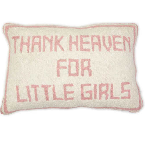 Two's Company Thank Heaven Punch Embroidery Decorative Throw Pillow – Smyth Jewelers