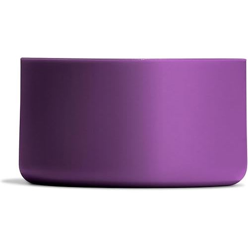 Hydro Flask Bottle Boot – Bottom Protector Sleeve – Silicone Water Bottle Accessory Medium Beachplum Purple
