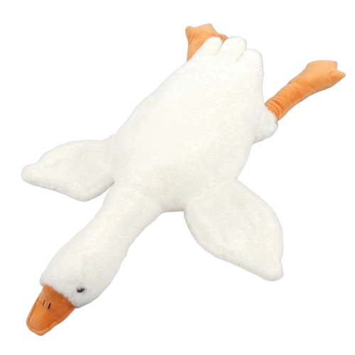 Goose Stuffed Animal Toy,Soft Goose Plush Pillow,Giant White Goose Plush Hugging Pillow, Swan Stuffed Animal for Birthday Gift,Silly Goose for Kids and Friends,35.43 in