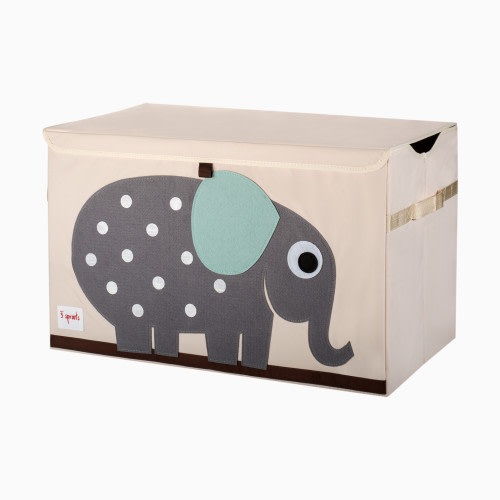3 Sprouts Toy Chest - Grey Elephant
