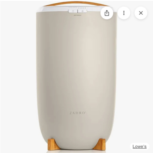 Zadro towel warmer (bamboo/neutral)