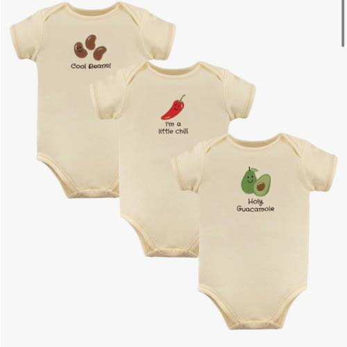 Touched by Nature Unisex Baby Organic Cotton Bodysuits