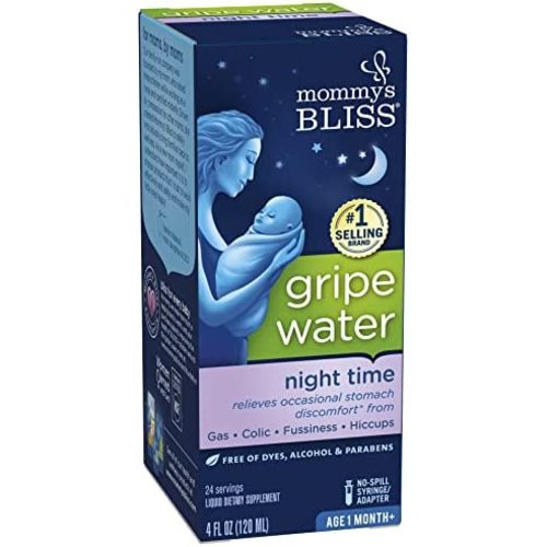 Mommy's Bliss - Gripe Water Night Time - 4 FL OZ Bottle