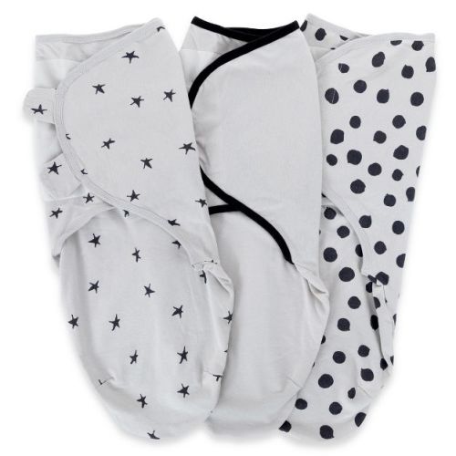 Ely's & Co. Adjustable Swaddle Blankets 3 Pack