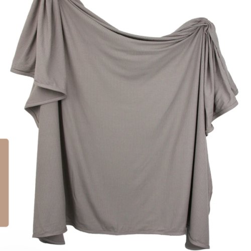 Beau Ribbed Swaddle Blanket