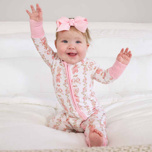 Ballet Blossoms Convertible Zip Romper