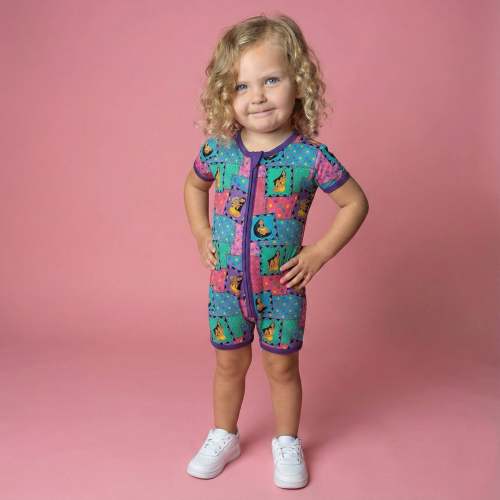 Retro Remix Bamboo Shortie