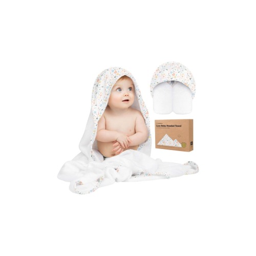 Luxe Baby Hooded Towel, Medium