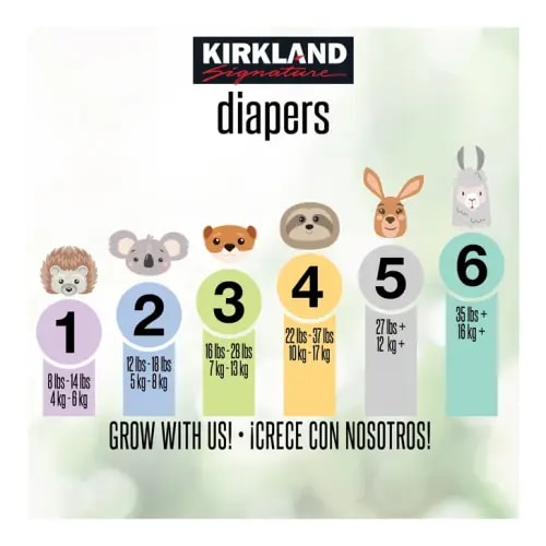 Costco / Kirkland Signature Diaper Size 1, 96-count | Costco