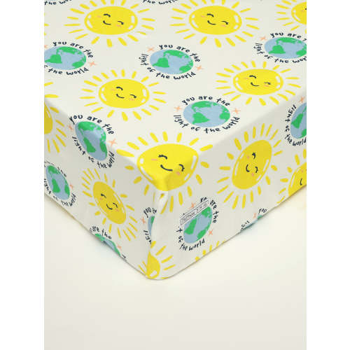 Light of the World Bedsheet Cotton – Holy Pals