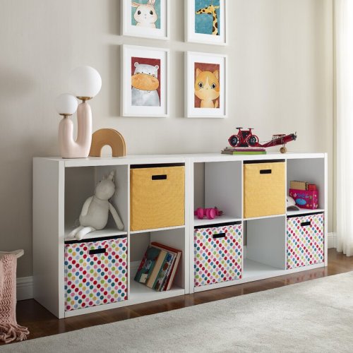 Wade Logan® Hamlett 30" W x 44" H Cube Bookcase & Reviews | Wayfair