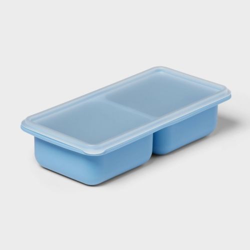 2c Silicone Freezer Mold with Lid Blue - Room Essentials™
