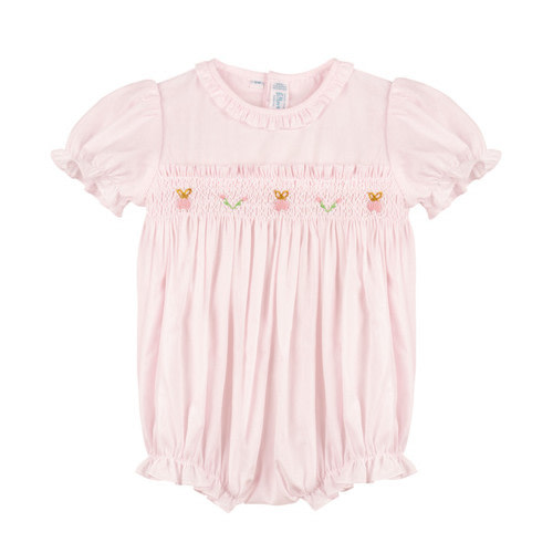 18 mo Girls Bunny Smocked Romper | Feltman Brothers