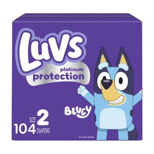 Luvs Pro Level Leak Protection Diapers Big Pack - Size 2 - 108ct