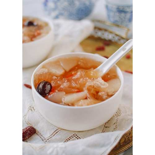 Pear Snow Fungus (Sweet) Soup