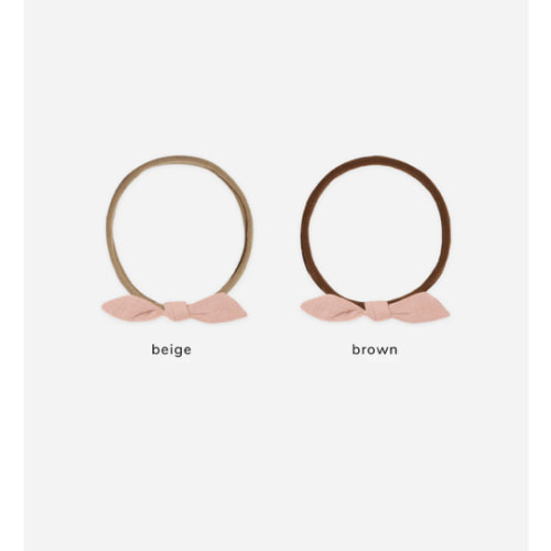 Little Knot Headband || Rose – Quincy Mae