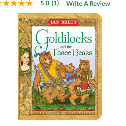 Goldilocks and the Three Bears by Jan Brett, Board Book | Barnes & Noble®