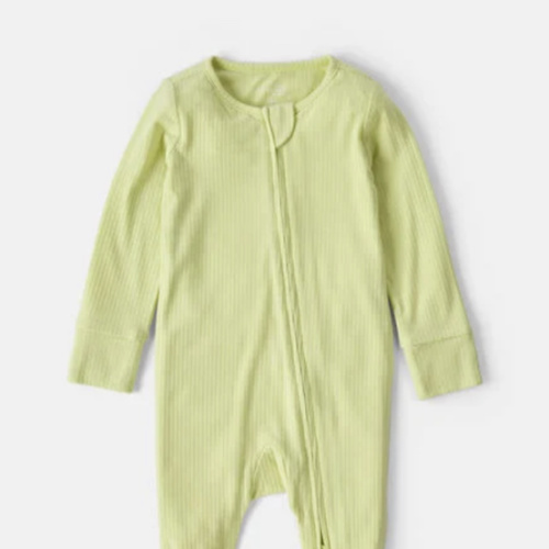 Baby PurelySoft™ Snug Fit Sleep & Play Pajamas - Green | Carter's