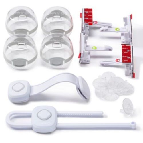 Safety 1st® Easy Install Kitchen Safety Kit in White - WHITE - 18 PIECE