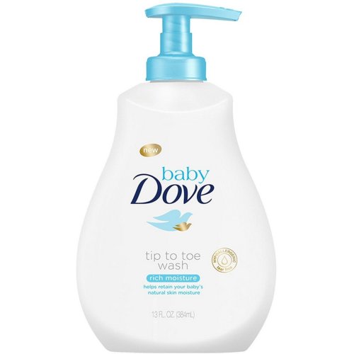 3 Pack - Baby Dove Tip to Toe Wash, Rich Moisture 13 oz