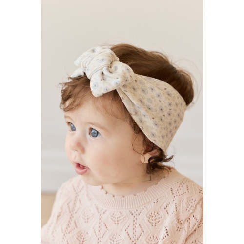 Organic Cotton Headband - Penelope Evening Haze – Jamie Kay USA