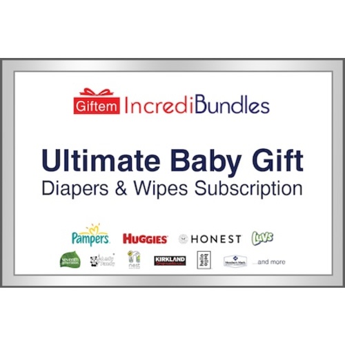 Ultimate Baby Gift - Diapers + Wipes - IncrediBundles.com