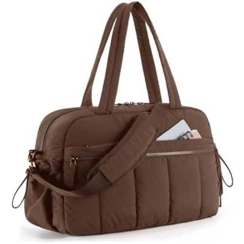 BAGSMART Gym Bag for Women, Duffle Bag for Travel with Wet Pocket, Lightweight Carry on Weekender Duffel, Water Resistant