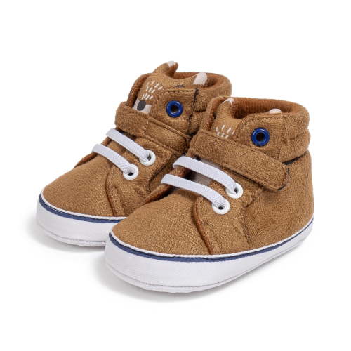 Bonario Baby Boys Girls Shoes Infant High Tops Ankle Sneakers Soft Anti-Slip Sole for First Walkers 3-18 Months