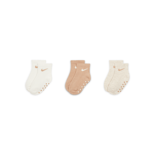 Nike Baby Swoosh Ankle Gripper Socks (3-Pairs). Nike.com