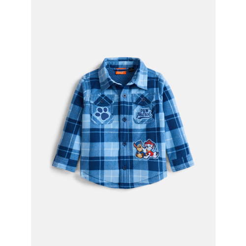 PAW Patrol Toddler Boys Shacket with Long Sleeves, Sizes 2T-5T