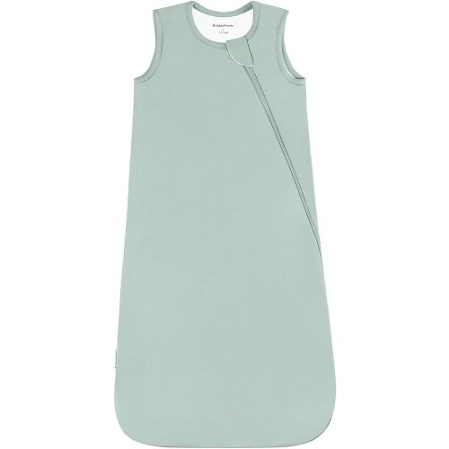 BubblePanda Bamboo Sleep Sack 0-6 Months 1.0 Tog Soft Toddler Sleeping Sack 3-6 Months for Infant Newborn Babies 2-Way Zipper Baby Wearable Blanket 0-3 Months