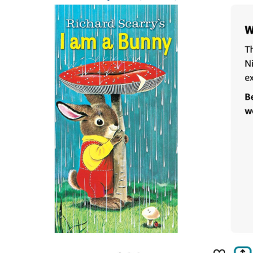 I Am a Bunny (A Golden Sturdy Book)
