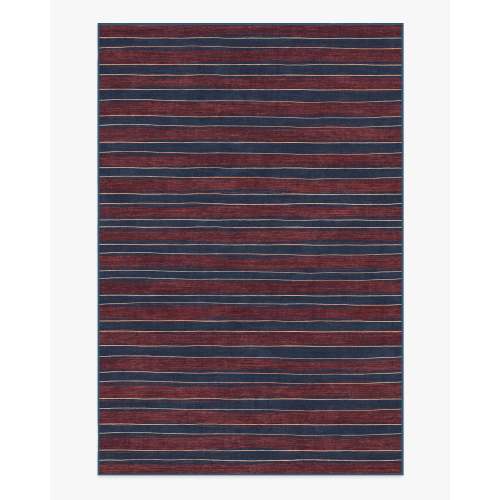 Marin Red Flatwoven Rug | Ruggable US