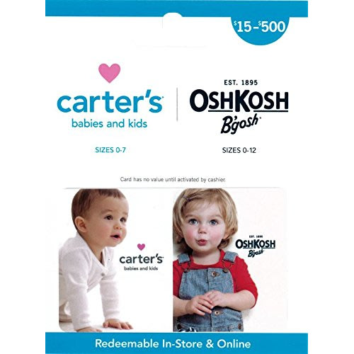 Carter's/OshKosh B’gosh Gift Card $50