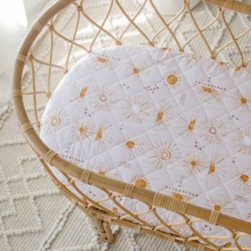 Waterproof fitted bassinet sheets