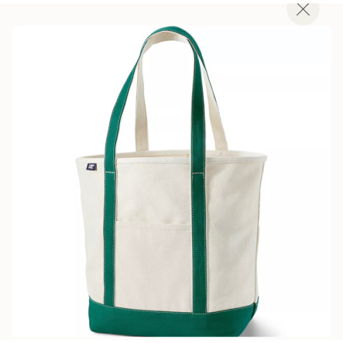 Medium 5 Pocket Open Top Canvas Tote Bag | Lands' End
