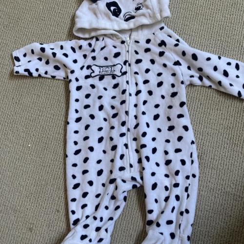 0-3 month Dalmatian onesie #babyfashion