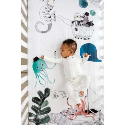 Underwater Love Standard Crib Sheet - Rookie Humans | Maisonette